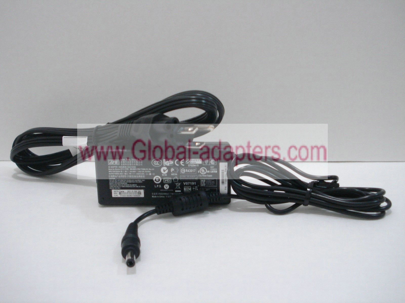 New APD Asian Power Devices NB-65B19 773000-31L AC Adapter 19V 3.42A New
